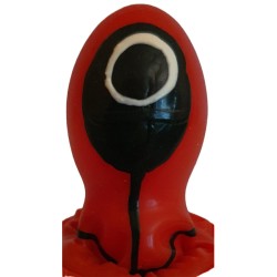 CONDOMERIE - CERCLE DE PRÉSERVATIFS FANTAISIES PEINTS À LA MAIN