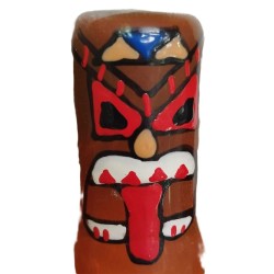 CONDOMERIE - HANDBEMALTE NEUHEITSKONDOME TIKI TOTEM-01