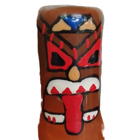 CONDOMERIE - PRESERVATIVI NOVITÀ DIPINTI A MANO TIKI TOTEM-01
