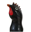 CONDOMERIE - PRÉSERVATIFS FANTAISIE PEINTS À LA MAIN COQ NOIR