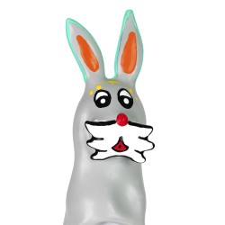 CONDOMERIE - HANDPAINTED NOVELTY CONDOMS BUNNY XL