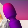 ROCKS- OFF - GLO- GIRL VIBRATOR WAND MINI PURPLE ROCKS- OFF - GLO- GIRL VIBRATOR WAND MINI PURPLE