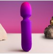 ROCKS- OFF - GLO- GIRL VIBRATOR WAND MINI PURPLE ROCKS- OFF - GLO- GIRL VIBRATOR WAND MINI PURPLE
