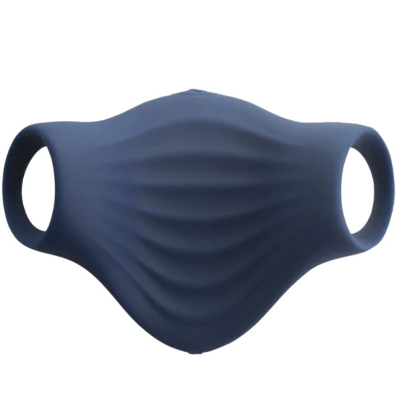 ROCKS-OFF - MASTURBATEUR VIBRATEUR FLEXIBLE PALM BLUE