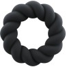 ROCKS-OFF - ANNEAU DE MASTURBATION EN SILICONE NOIR TWIST