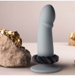 ROCKS-OFF - ANNEAU DE MASTURBATION EN SILICONE NOIR TWIST ROCKS-OFF - ANNEAU DE MASTURBATION EN SILICONE NOIR TWIST