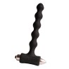 ROCKS-OFF - PETITE SENSATIONS PERLES ANAL PLUG VIBRATEUR NOIR