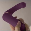 ROCKS-OFF - GEMINI DUAL VIBRATOR G-SPOT CLITORIS STIMULATOR PURPLE ROCKS-OFF - GEMINI DUAL VIBRATOR G-SPOT CLITORIS STIMULATOR PURPLE