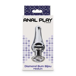 TOYJOY - ANAL PLAY DIAMOND BUM BIJOU MEDIUM ANAL PLUG
