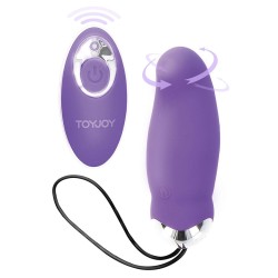 TOYJOY - HAPPINESS MY ORGASM EGGSPLODE VIBRATEUR VIOLET TÉLÉCOMMANDE