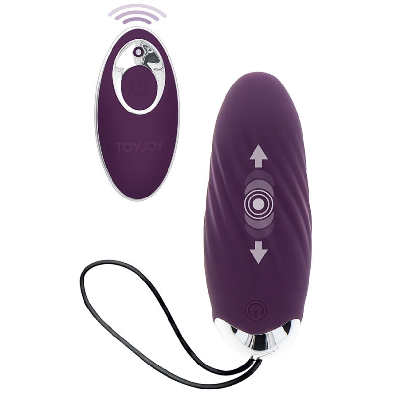 TOYJOY - FELICITÀ KNOCK KNOCK EGGSTAVAGANT VIBRATORE TELECOMANDO VIOLA
