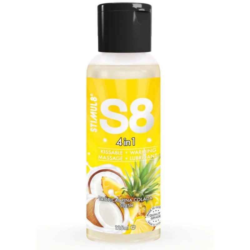 STIMUL8 - S8 LUBRIFICANTE 4 IN 1 PER DESSERT PINA COLADA 125 ML