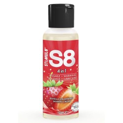 STIMUL8 - S8 LUBRIFICANTE 4 IN 1 AL DESSERT ALLA FRAGOLA 125 ML