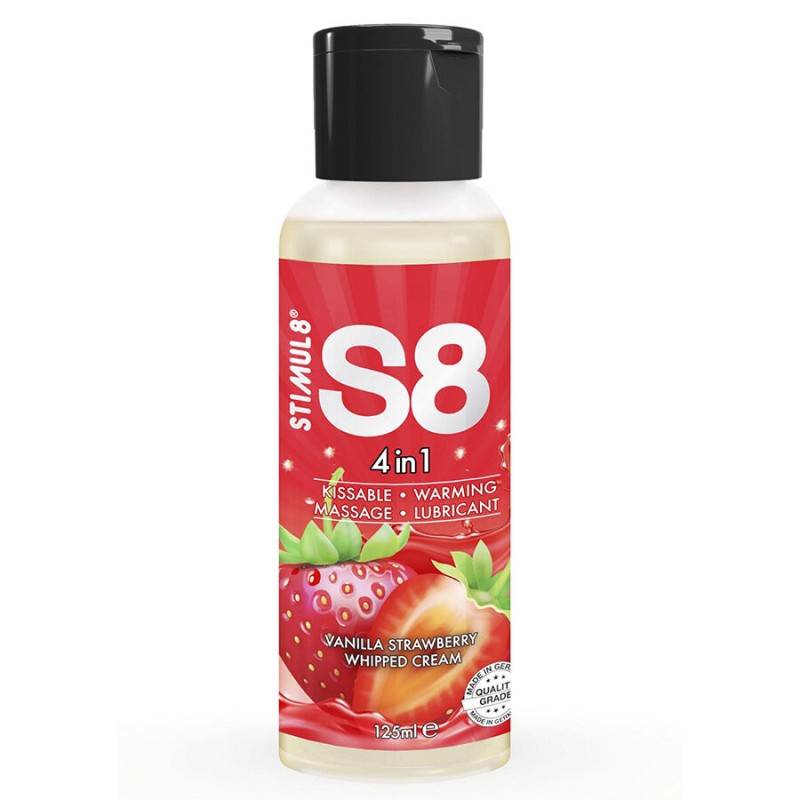STIMUL8 - S8 4 IN 1 ERDBEER-DESSERT-SCHMIERMITTEL 125 ML