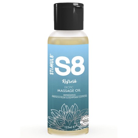 STIMUL8 - S8 REFRESH BAUMWOLLMASSAGEÖL 125 ML