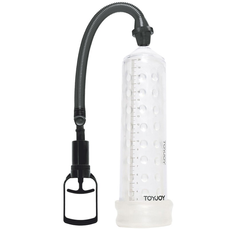 TOYJOY - POMPA PER MASSAGGI POTENTE CON MANICOTTO TRASPARENTE