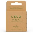 LELO - PRESERVATIVI ORGANICI HEX CONFEZIONE DA 3 UNITÀ LELO - PRESERVATIVI ORGANICI HEX CONFEZIONE DA 3 UNITÀ