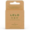 LELO - HEX ORGANIC CONDOM BOX 3 UNITS