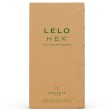 LELO - HEX ORGANIC PRESERVATIVO CAJA 12 UDS LELO - HEX ORGANIC PRESERVATIVO CAJA 12 UDS