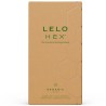 LELO - HEX BOÎTE DE PRÉSERVATIFS BIOLOGIQUES 12 UNITÉS