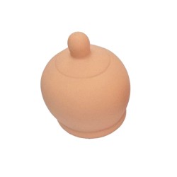 DIABLO PICANTE - FLESH-COLORED BREAST-SHAPED STRESS TOY