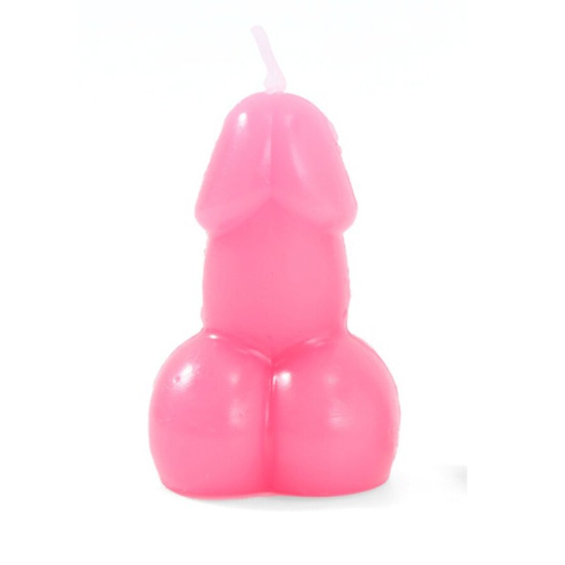 DIABLO PICANTE - CANDELA A FORMA DI PENE COLOR FUCSIA