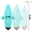 INTENSE - ECHO VIBRATING BULLET DOLPHIN BLUE 8 X 4.7 CM INTENSE - ECHO VIBRATING BULLET DOLPHIN BLUE 8 X 4.7 CM