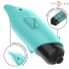 INTENSE - ECHO VIBRATING BULLET DOLPHIN BLUE 8 X 4.7 CM