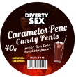 DIABLO PICANTE - 20 RON COLA FLAVORED PENIS CANDIES DIABLO PICANTE - 20 RON COLA FLAVORED PENIS CANDIES