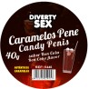 DIABLO PICANTE - 20 RON COLA FLAVORED PENIS CANDIES