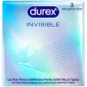 DUREX - ULTRADÜNNE UNSICHTBARE KONDOME 3 EINHEITEN