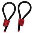 ELECTRASTIM - PRESTIGE ELECTRA LOOPS ANNEAUX PÉNIENS RÉGLABLES ROUGES ELECTRASTIM - PRESTIGE ELECTRA LOOPS ANNEAUX PÉNIENS RÉGLABLES ROUGES