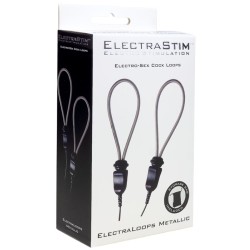 ELECTRASTIM - ELECTRALOOPS E-STIM ANNEAUX PÉNIS MÉTALLIQUES RÉGLABLES