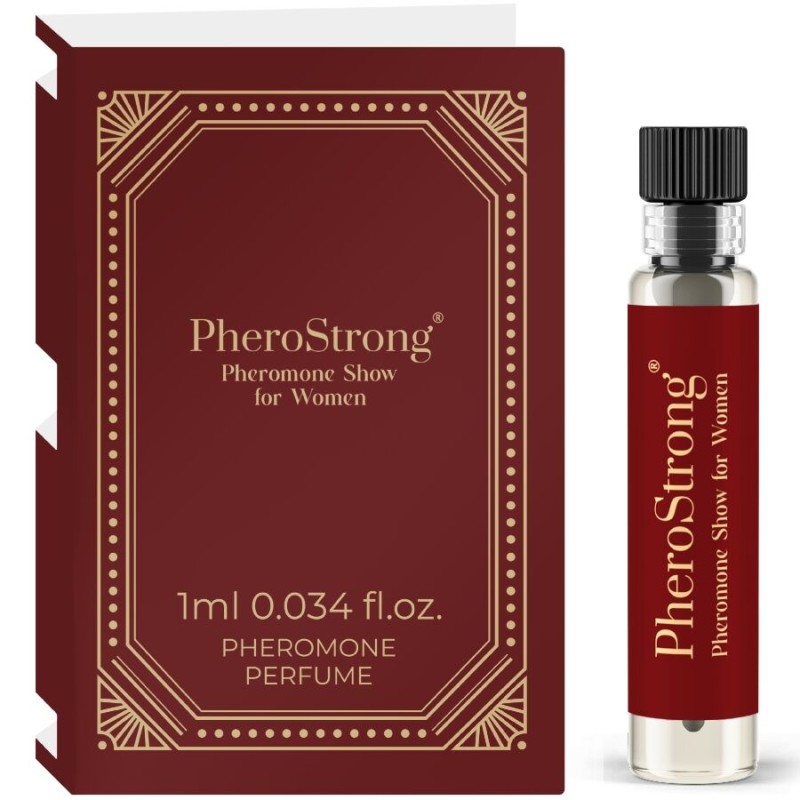 PHEROSTRONG - PARFUM PHÉROMONES SHOW POUR FEMME 1 ML PHEROSTRONG - PARFUM PHÉROMONES SHOW POUR FEMME 1 ML