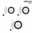 ADDICTED TOYS - LOT DANNEAUX PLATS EN SILICONE ADDICTED TOYS - LOT DANNEAUX PLATS EN SILICONE