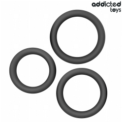 ADDICTED TOYS - LOT DANNEAUX PLATS EN SILICONE