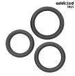 ADDICTED TOYS - SET DI ANELLI PIATTI IN SILICONE ADDICTED TOYS - SET DI ANELLI PIATTI IN SILICONE