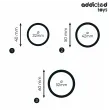 ADDICTED TOYS - SET OF SILICONE RINGS MODEL 2 ADDICTED TOYS - SET OF SILICONE RINGS MODEL 2