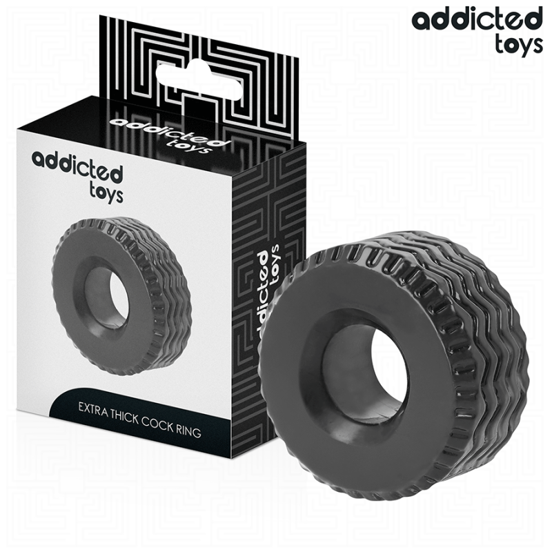 ADDICTED TOYS - ANNEAU PÉNITENSIF EXTRA ÉPAIS ADDICTED TOYS - ANNEAU PÉNITENSIF EXTRA ÉPAIS