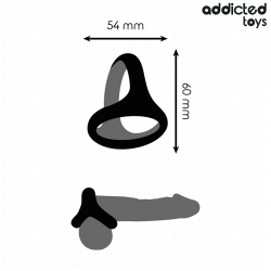 ADDICTED TOYS - ANILLO TRIPLE GRUESO PARA EL PENE