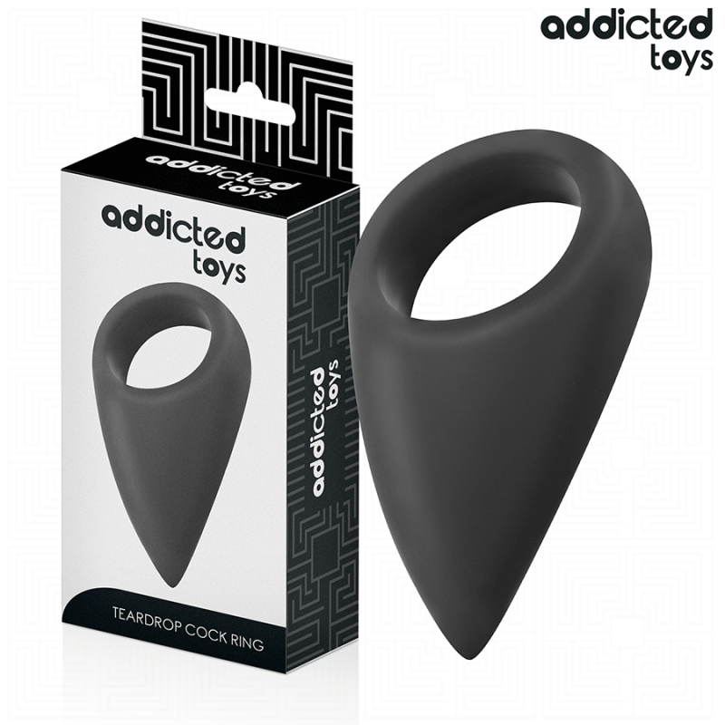 ADDICTED TOYS - ANNEAU PÉNIS EN FORME DE LARME