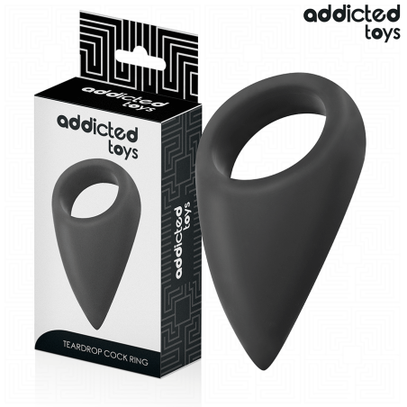 ADDICTED TOYS - ANNEAU PÉNIS EN FORME DE LARME