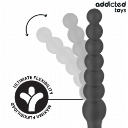 ADDICTED TOYS - DOUBLE ANAL MASSAGER SILICONE 24 CM