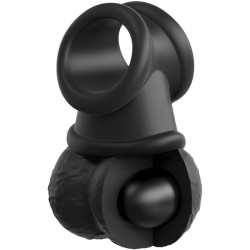 KING COCK - LES BIJOUX DE LA COURONNE BOULES PÉTILLANTES EN SILICONE