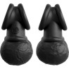 KING COCK - THE CROWN JEWELS WEIGHTED SWINGING BALLS SILICONE