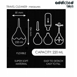 ADDICTED TOYS - NETTOYANT ANAL DE VOYAGE TAILLE L 220 ML