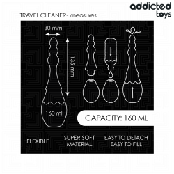 ADDICTED TOYS - TRAVEL CLEANER SILICONE MODEL 4