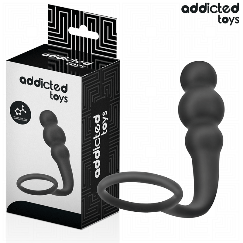 ADDICTED TOYS - ANALPLUG MIT RING MODELL 1