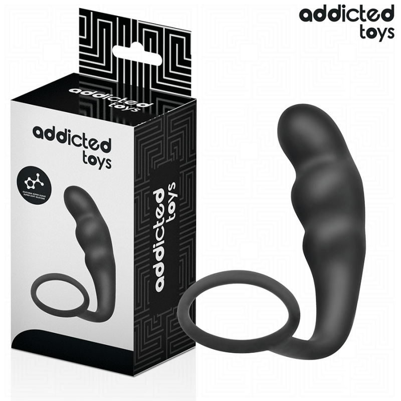 ADDICTED TOYS - PLUG ANAL AVEC ANNEAU MODÈLE 4
