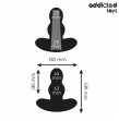 ADDICTED TOYS - PLUG ANAL HUECO SILICONA TALLA XL 13,9 CM ADDICTED TOYS - PLUG ANAL HUECO SILICONA TALLA XL 13,9 CM